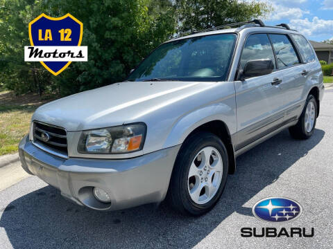 2004 Subaru Forester for sale at LA 12 Motors in Durham NC