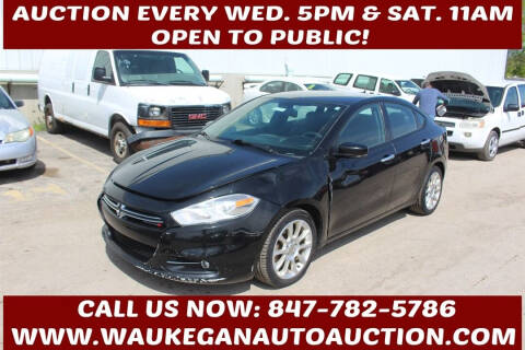 2013 Dodge Dart for sale at Waukegan Auto Auction in Waukegan IL