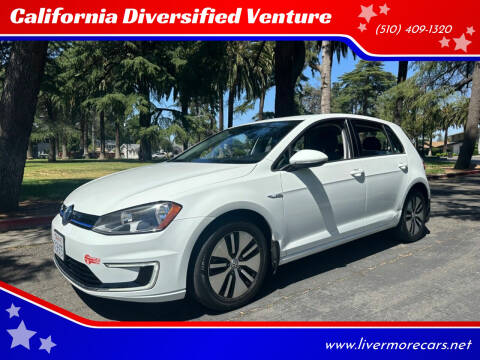 2016 Volkswagen e-Golf for sale at California Diversified Venture in Livermore CA