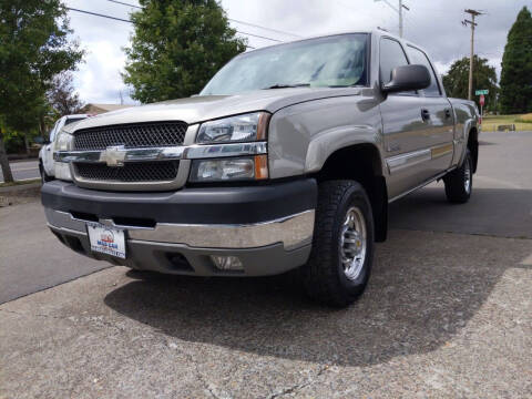 2003 Chevrolet Silverado 2500HD for sale at M AND S CAR SALES LLC in Independence OR