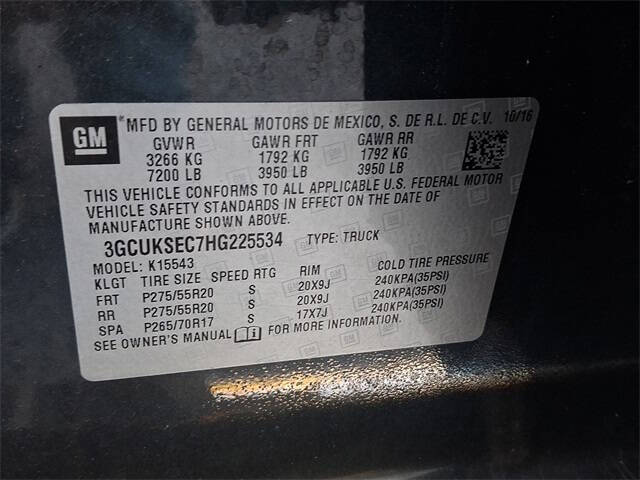 2017 Chevrolet Silverado 1500