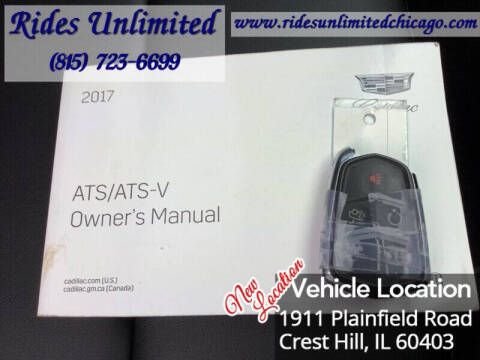 2017 Cadillac ATS 2.0T