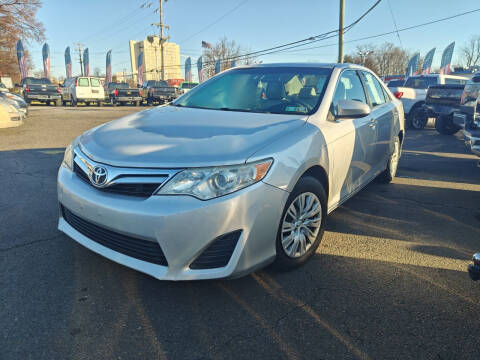2013 Toyota Camry for sale at P J McCafferty Inc in Langhorne PA