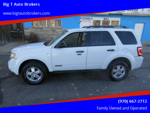 2008 Ford Escape for sale at Big T Auto Brokers in Loveland CO