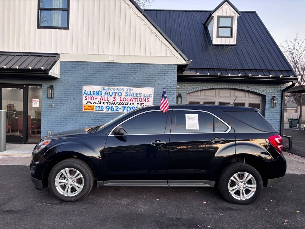 2017 Chevrolet Equinox for sale at Michael Johnson @ Allens Auto Sales Hopkinsville in Hopkinsville, KY