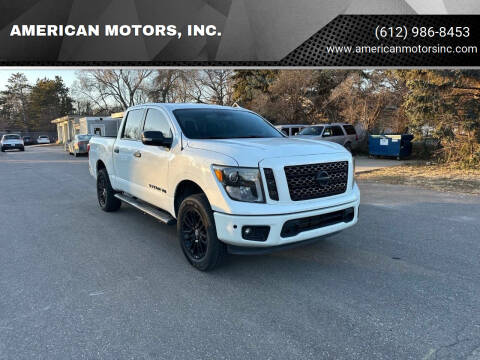 2018 Nissan Titan for sale at AMERICAN MOTORS, INC. in Farmington MN