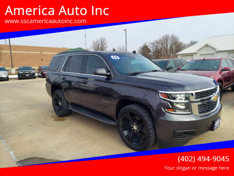 2015 Chevrolet Tahoe for sale at America Auto Inc in South Sioux City NE