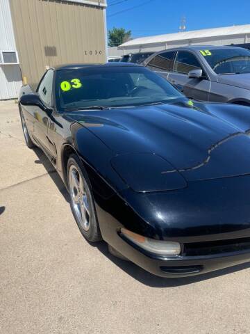 2003 Chevrolet Corvette for sale at Buena Vista Auto Sales in Storm Lake IA