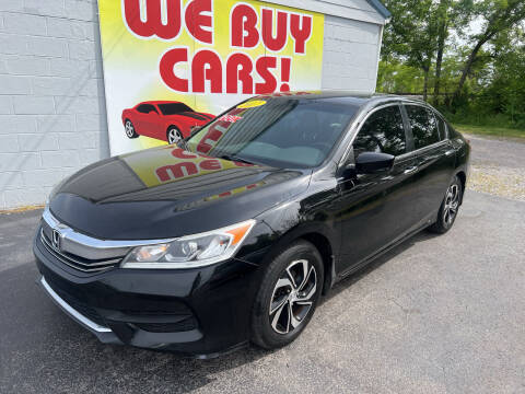 2017 Honda Accord for sale at Right Price Auto Sales in Murfreesboro TN