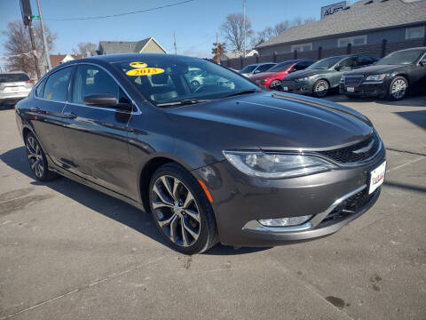 2015 Chrysler 200 for sale at Triangle Auto Sales in Omaha NE
