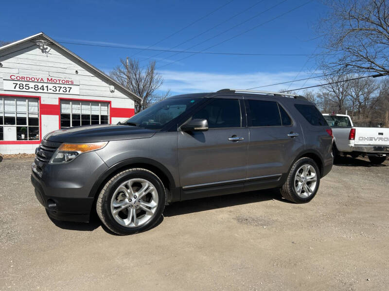 2012 Ford Explorer for sale at Cordova Motors in Lawrence KS