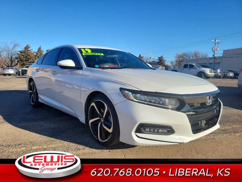 2019 Honda Accord for sale at Lewis Chevrolet of Liberal in Liberal KS