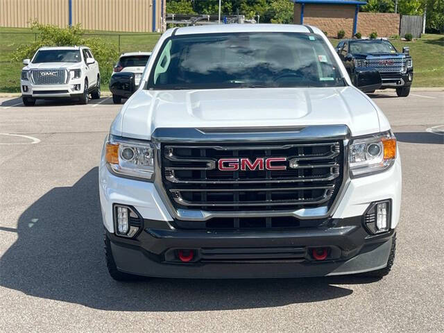 Used 2021 GMC Canyon AT4 with VIN 1GTG6FEN7M1154094 for sale in Columbia, TN