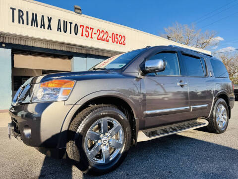 2011 Nissan Armada for sale at Trimax Auto Group in Norfolk VA