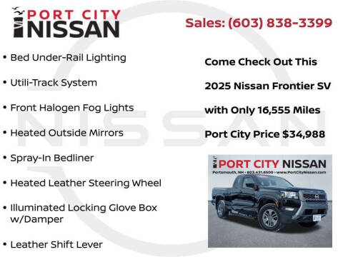 2025 Nissan Frontier SV