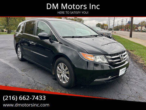 2016 Honda Odyssey for sale at DM Motors Inc in Maple Heights OH