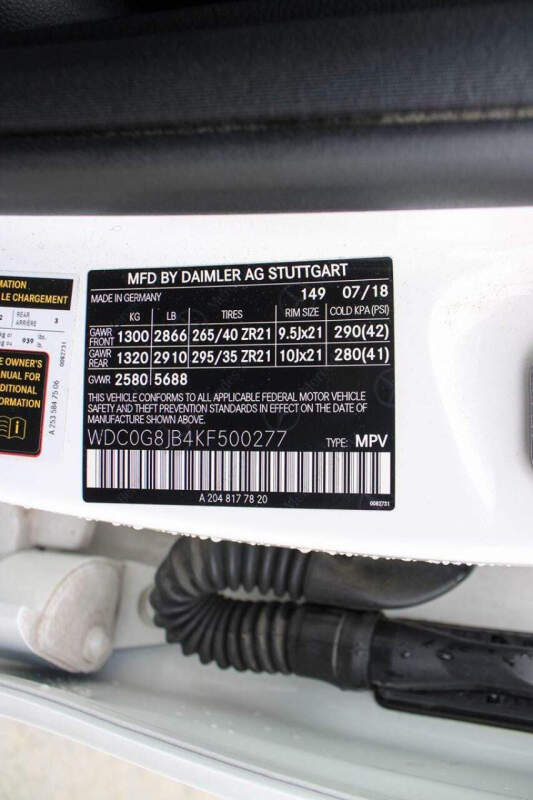 2019 Mercedes-Benz GLC AMG GLC 63