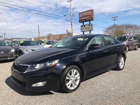 2013 Kia Optima for sale at Autohaus of Greensboro in Greensboro NC