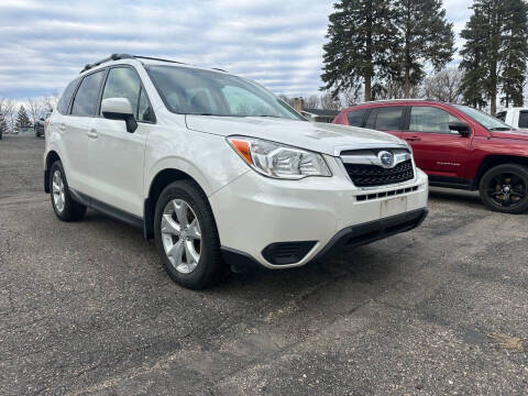 2015 Subaru Forester for sale at Hutchinson Auto Sales in Hutchinson MN
