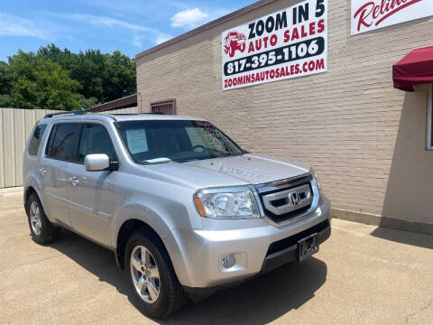 2011 Honda Pilot for sale at Zoom In 5 Auto Sales in Fort Worth TX