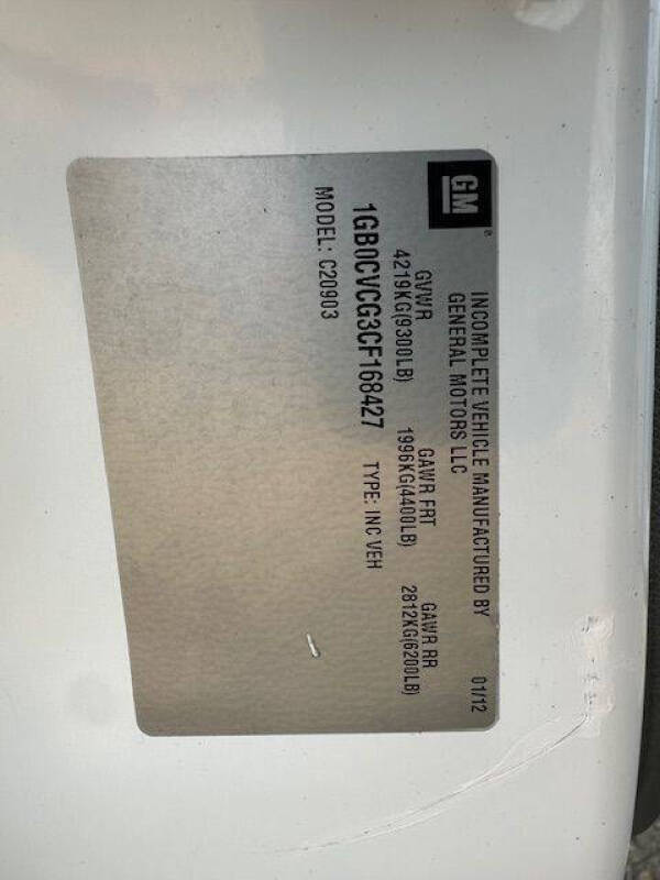 2012 Chevrolet Silverado 2500HD Work Truck