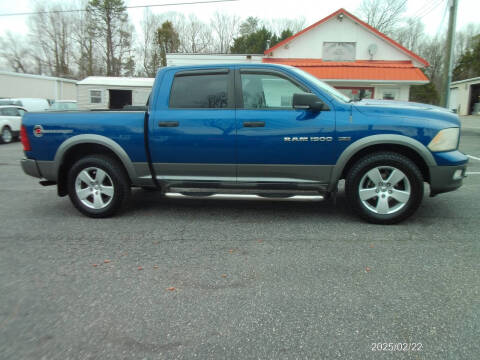 2011 RAM 1500 for sale at Hickory Wholesale Cars Inc in Newton NC