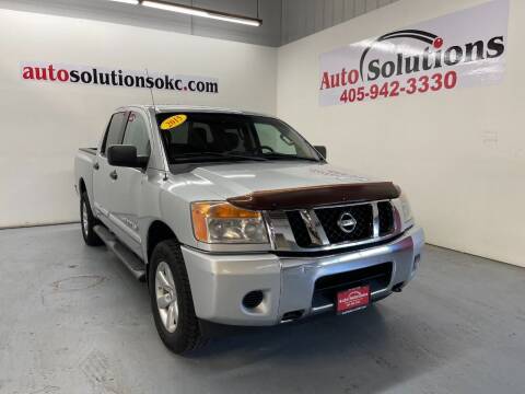 2015 Nissan Titan for sale at Auto Solutions in Warr Acres OK