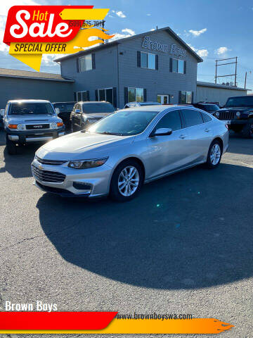2017 Chevrolet Malibu for sale at Brown Boys in Yakima WA