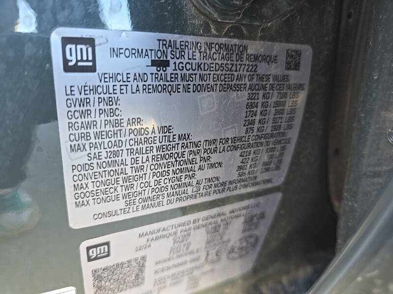 2025 Chevrolet Silverado 1500