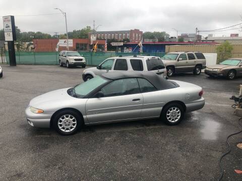 2000 Chrysler Sebring for sale at LINDER'S AUTO SALES in Gastonia NC