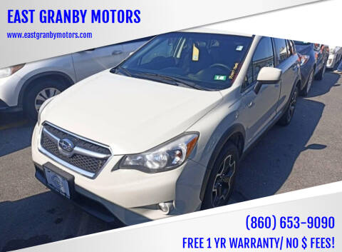 2014 Subaru XV Crosstrek for sale at EAST GRANBY MOTORS in East Granby CT