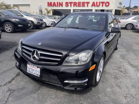 2014 Mercedes-Benz C-Class for sale at Main Street Auto in Vallejo CA
