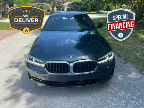 2021 BMW 5 Series for sale at KINGS AUTO SALES in Hollywood FL