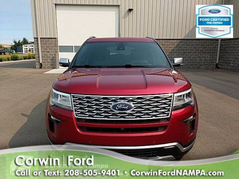 2018 Ford Explorer Platinum