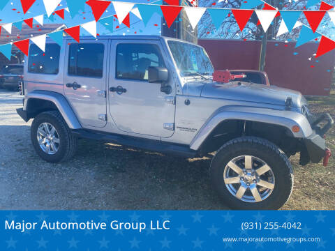 2015 Jeep Wrangler Unlimited for sale at Major Automotive Group LLC in Baxter TN