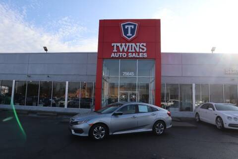 2018 Honda Civic for sale at Twins Auto Sales Inc Redford 1 in Redford MI