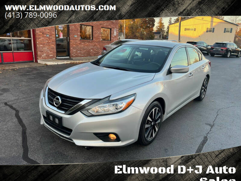 2018 Nissan Altima for sale at Elmwood D+J Auto Sales in Agawam MA