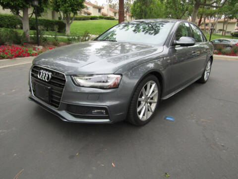 2015 Audi A4 for sale at E MOTORCARS in Fullerton CA