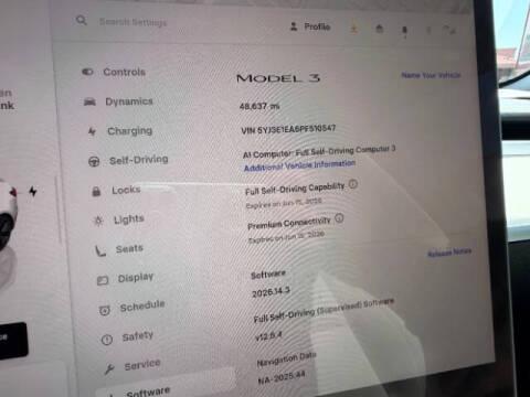 2023 Tesla Model 3