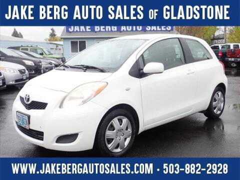2009 Toyota Yaris for sale at Jake Berg Auto Sales in Gladstone OR
