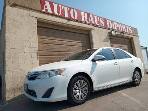 2014 Toyota Camry Hybrid for sale at Auto Haus Imports in Grand Prairie TX