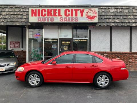 2012 Chevrolet Impala for sale at NICKEL CITY AUTO SALES in Lockport NY