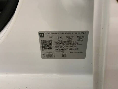 2018 Chevrolet Silverado 1500