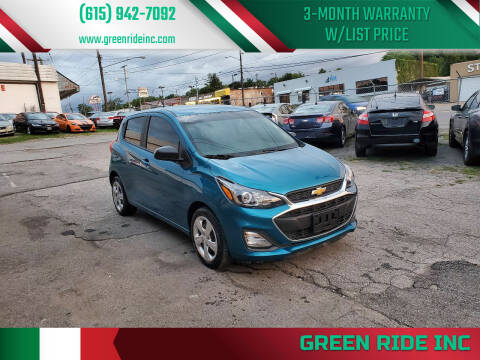 2020 Chevrolet Spark for sale at Green Ride Inc in Nashville TN