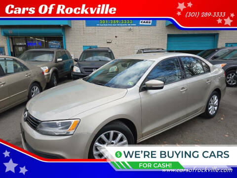 2012 Volkswagen Jetta for sale at Cars Of Rockville in Rockville MD