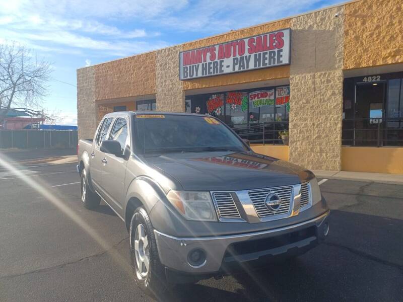 2008 Nissan Frontier for sale at Marys Auto Sales in Phoenix AZ