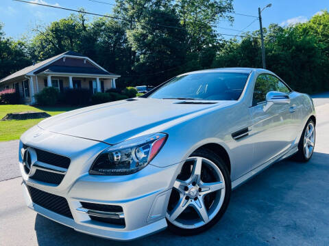 2014 Mercedes-Benz SLK for sale at Cobb Luxury Cars in Marietta GA