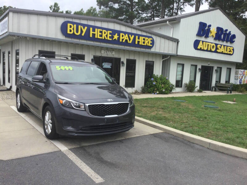 2016 Kia Sedona for sale at Bi Rite Auto Sales in Seaford DE