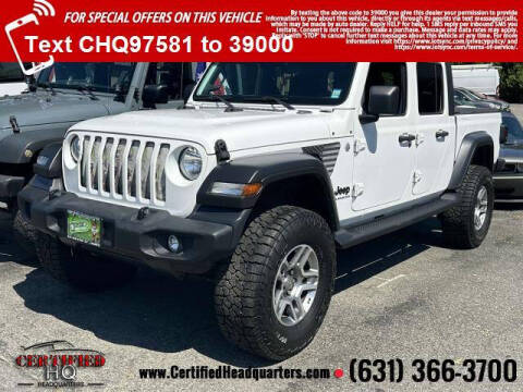 2020 Jeep Gladiator for sale at CERTIFIED HEADQUARTERS in Saint James NY