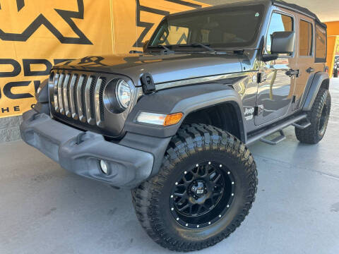 2018 Jeep Wrangler Unlimited for sale at Mudder Trucker in Conyers GA